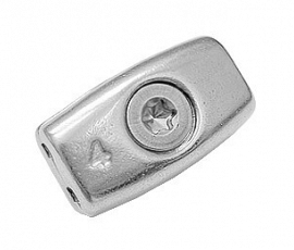 Zacisk linowy owalny